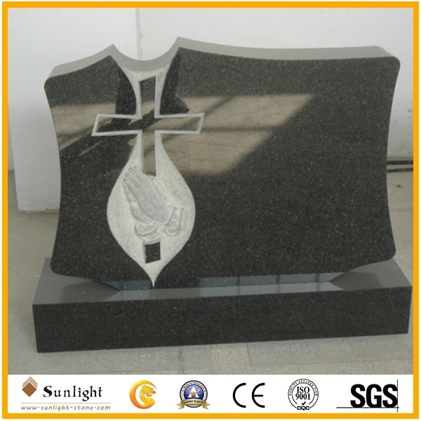 Shanxi Black Book Shaped Plaque Memorials, Plaque Headstones/Tombstone