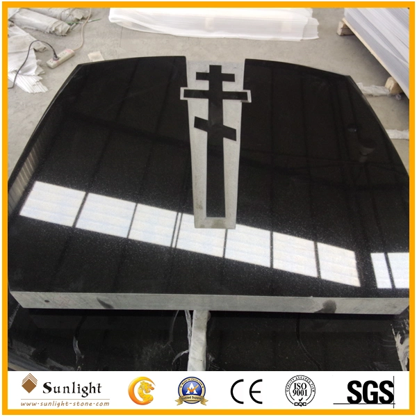 Shanxi Black Book Shaped Plaque Memorials, Plaque Headstones/Tombstone