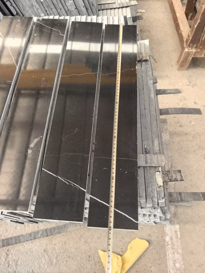 Painéis de mármore preto Marquina mármore preto para revestimento de paredes